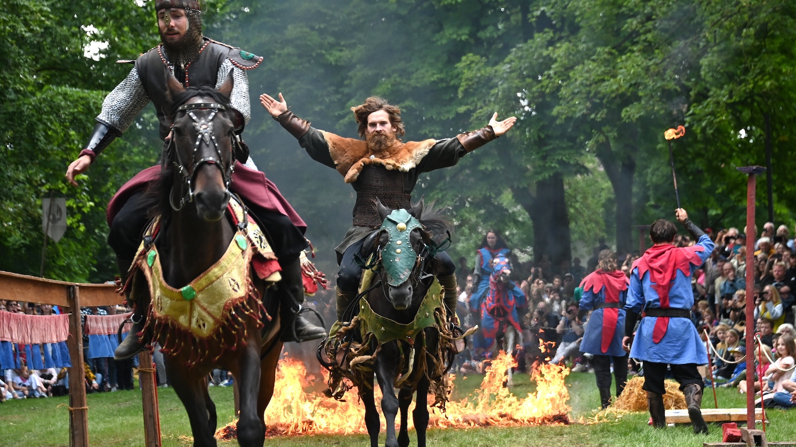 Zum zweiten Mal erobern bei „Anno 1250“ Händler, Gaukler und Ritter am ersten Sommerferienwochenende den historischen Wall